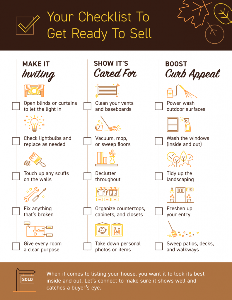 Your Checklist To Get Ready To Sell - KM Realty Group LLC, Chicago